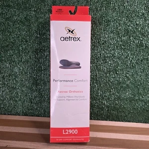 Aetrex Orthotics Performance Comfort Insoles Womens Size 7 - New in Box L2900 - Picture 1 of 8