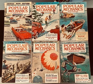 VTG Popular Mechanics Magazine, 1959 Jan-Jun 6 issues - Picture 1 of 1