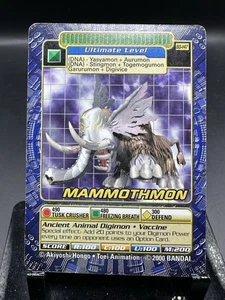 Digimon TCG BO-147 2000 Mammothmon Digi-Battle Serie 3 - Imagen 1 de 4