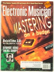 ELECTRONIC MUSICIAN MAGAZINE MASTERING ON A BUDGET QUICKTIME 3.0 GEORGE DUKE '98 - Imagen 1 de 1