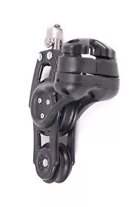 NAUTOS 92002 - BLOCK ORGANIC 57 MM - FIDDLE SWIVEL WITH/CAM - SAILING HARDWARE - Picture 1 of 1