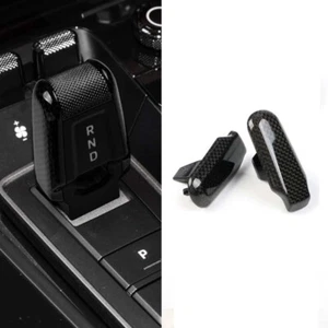 Cubierta lateral de perilla de cambio de marchas de fibra de carbono para Porsche 992 911 2019-2023 - Imagen 1 de 5