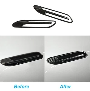 Dry Carbon Fiber Car Side Fender Air Vent Cover For Benz AMG GT53 GT63 63S 2019+ - Foto 1 di 7