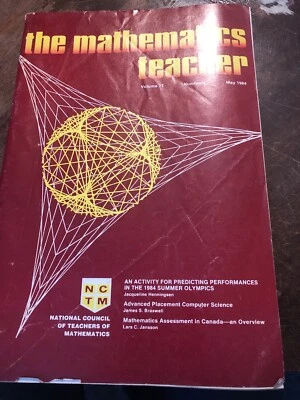 The Mathematics Teacher May 1984 Natl Council Of Teachers Of Mathematics  Mag - Image 1 of 4