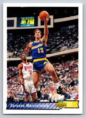 1992-93 Upper Deck - Sarunas Marciulionis #249 - Image 1 of 2