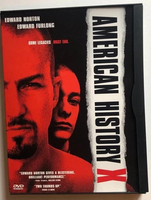American History X Edward Furlong 1998 (Region 1) NTSC DVD Free UK P&P - Image 1 of 4