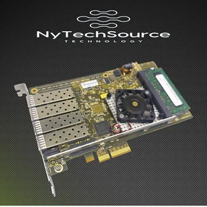 Napatech 801-0094-01 NT4E-4-STD Quad Port SFP PCIe Adapter 1G - Picture 1 of 2