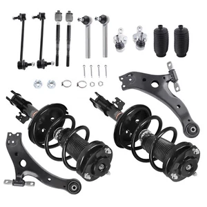 14pc Front Struts Lower Control Arm Suspension for 04-07 Toyota Highlander RX330 - Picture 1 of 12