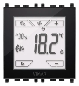 vimar 02952 Termostato touch KNX 2M nero - Imagen 1 de 1
