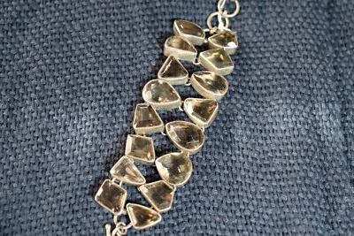 bracciale indiano in argento bracciale fumè380 - Immagine 1 di 4