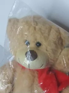 The Stoic Squirrel Teddy Bear Blond Plush Stuffed Animal New in Bag - Picture 1 of 9