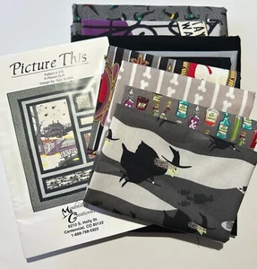 HALLOWEEN QUILT KIT, Riley Blake Fabric, 74"x58", Panel Kit, FREE SHIPPING - Picture 1 of 1