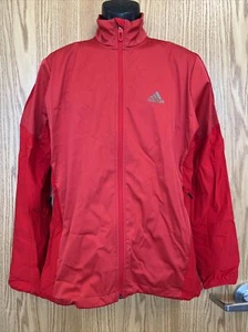 "CHAQUETA SOFTSHELL TS Adidas"" Chaqueta Mediana Sendero Sendero Campamento $119 ROJA - Imagen 1 de 2