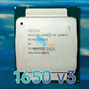 Intel Xeon E5-1650 v3 SR20J 3.5GHz 6Cores 140W LGA2011-3 CPU Processor - Picture 1 of 3