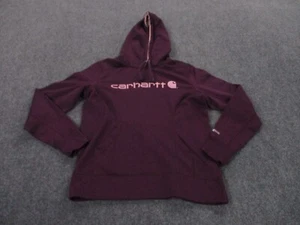 Carhartt Hoodie Sweatshirt Adult M Purple Pullover Force Extremes Work Womens - Picture 1 of 11