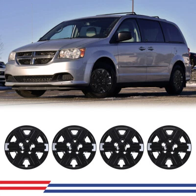 16" inch Wheel Rims Cover Hubcaps For 2008 2009-2016 Dodge Grand Caravan 4pcs - Image 1 of 4