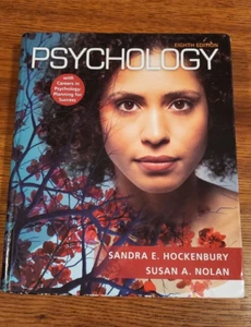 2018 Psychology by Sandra E.  Hockenbury & Susan A. Nolan Hardcover  8th Edition - Bild 1 von 3
