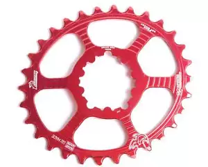 UK MADE - SRAM 0mm OFFSET Oval Chainring - Superstar Components - Narrow Wide - Picture 1 of 13
