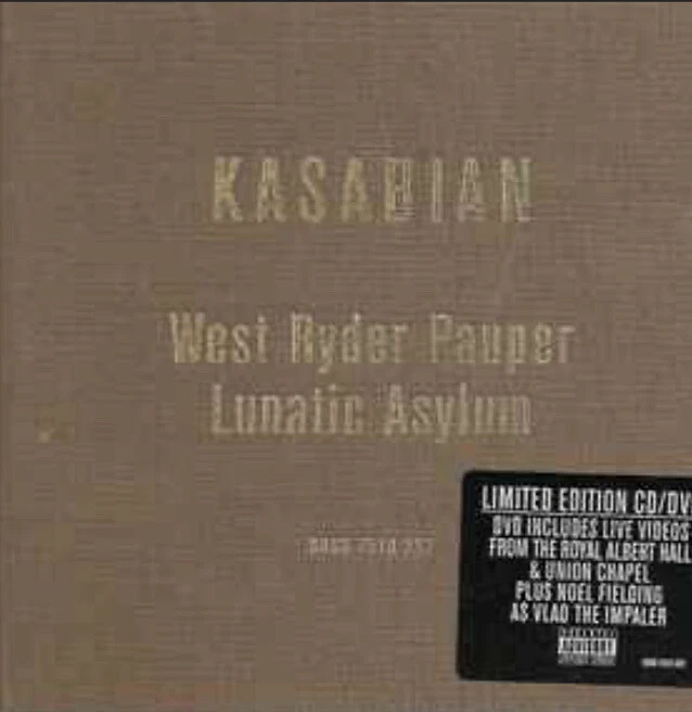 Kasabian ‎– West Ryder Pauper Lunatic Asylum CD+DVD Ltd . Ed. - Image 1 of 1