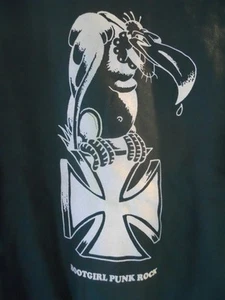 Nos Hoodie Hooded Sweat Jacket Iron Cross Buzzard Vulture Bootgirl Punk Youth 14 - Picture 1 of 9