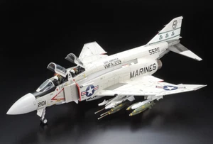 TAMIYA 1/32 SCALE U.S. NAVY F-4J PHANTOM II MARINES JET FIGHTER MODEL 60308 F/S - Picture 1 of 12
