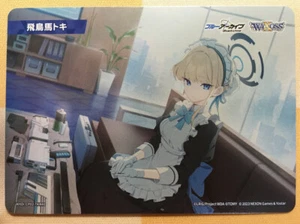 Asuma Toki MEMORIAL LOBBY TOKEN Wixoss Blue Archive Collab Full-Art Card NM - Picture 1 of 3