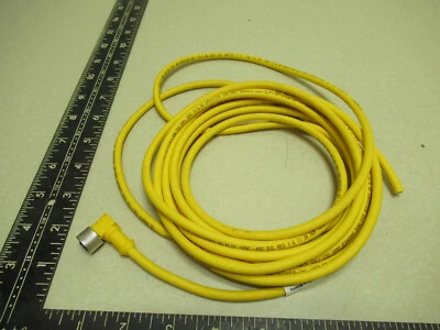 BANNER ENGINEERING 30622 -MQDC-515 RA Cordset 5 Pin Female Right Angle NOS - Image 1 of 4