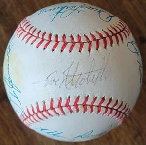 1983 ORIOLES TEAM SIGNED OAL BASEBALL 21 AUTOGRAPHS MURRAY DEMPSEY WS CHAMPS JSA - Picture 1 of 6