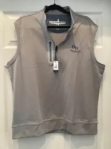 Quail Hollow country club zip up vest large golf nwt - Picture 1 of 5