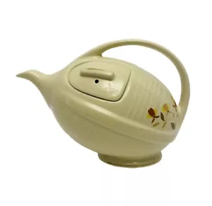 Tetera de fútbol vintage Jewel Tea hoja de otoño salón China edición limitada ST. - Imagen 1 de 9