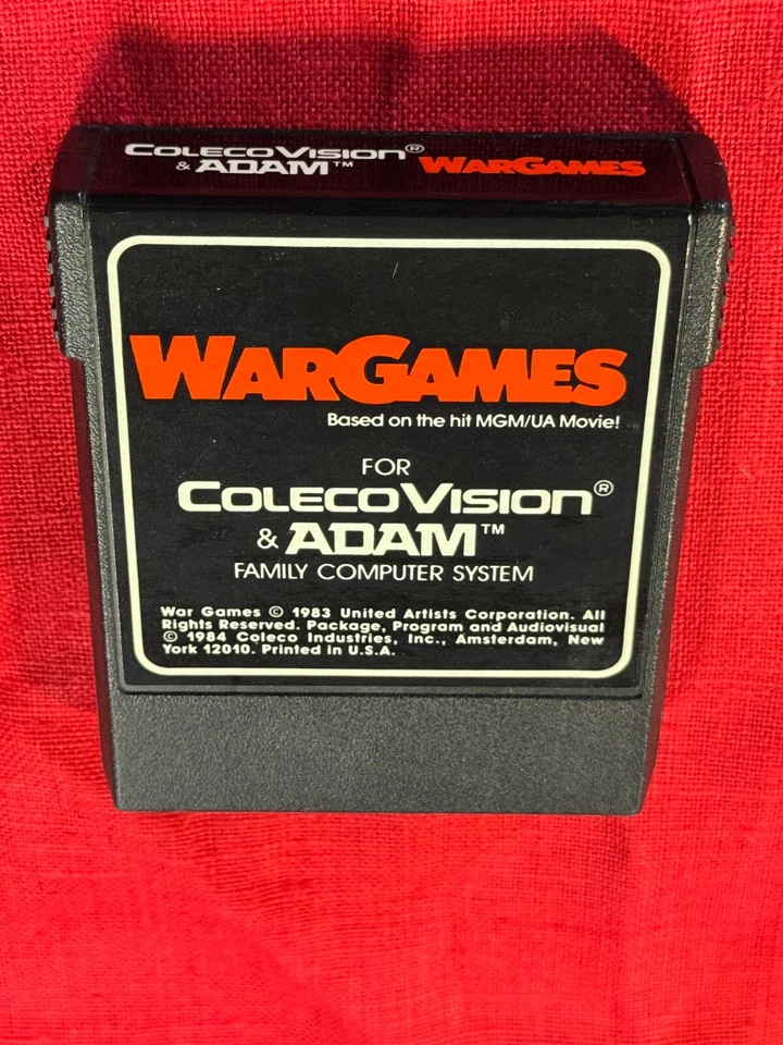 ColecoVision Cartridge - War Games - Image 1 of 1