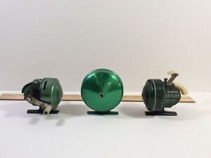 Vintage JOHNSON CENTURY lot Models 10A 100 & 100B Fishing Reels Collection