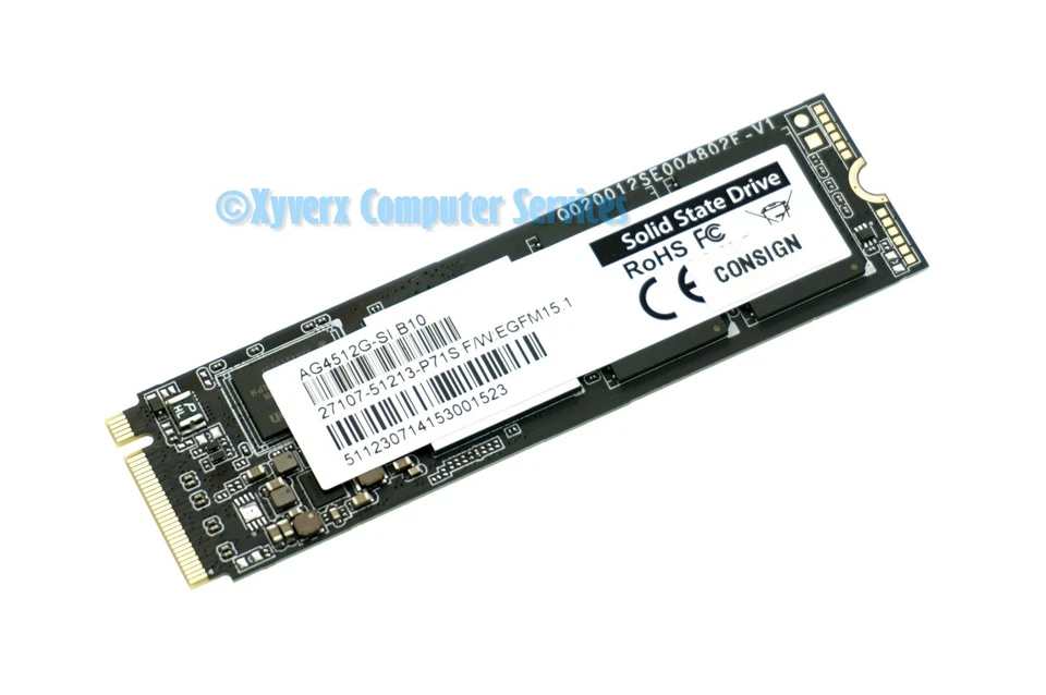 AG4512G-SI OEM GIGABYTE SSD 512GB G5 KF5 RC555 (GRD A)(CA26) - Image 1 of 2