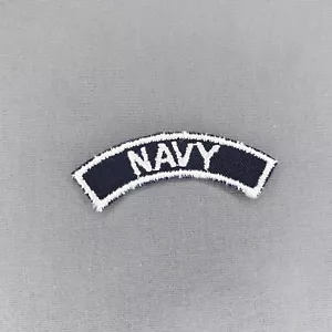 Navy Spellout 2 3/4" Toppa scheda nastro rocker - Foto 1 di 2