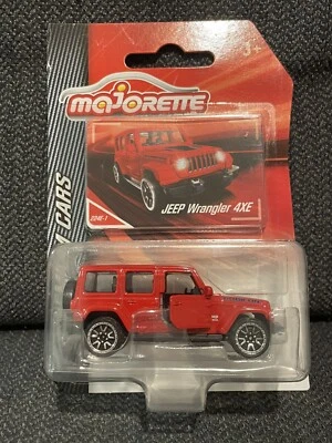 Modellino Majorette Jeep Wrangler 4XE 1/64 3 inches 1:64 Metallo, Scatola 2025 - Immagine 1 di 4
