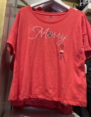 Camiseta Minnie Merry 2021 Navidad Parques Disney XL 1X 2X NUEVA Foto 1 de 4