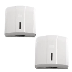 Papierhandtuchspender SemyTop - weiß - Kunststoff - 2 Handtuchspender - Bild 1 von 1