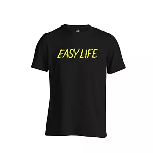 Maglietta Easy Life Indie Alternativa Hip Hop Pop Lifes a Beach - Foto 1 di 12