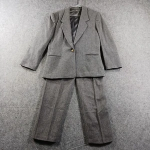 Hasting And Smith Anzug Damengröße 8 10 8P grau Wolle - Bild 1 von 24