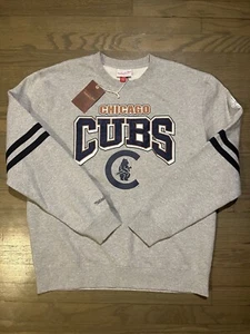 Chicago Cubs Mitchell & Ness Cooperstown Collection Pullover Sweatshirt - Picture 1 of 4