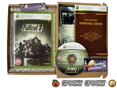 Fallout 3 XBOX 360 - UK PAL VGC CIB - High Quality Packing - Tracked - Image 1 of 4