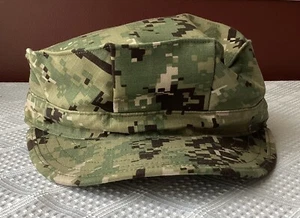 Herren USN Camouflage Cap Mütze, Sekri Industries, Größe: 7 1/8 - Bild 1 von 8
