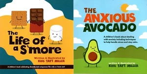 The Life of a S'more & The Anxious Avocado - Children's Book (Set of 2 Books) - Picture 1 of 2