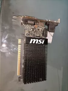 MSI Nvidia GeForce GT 710 1GD3H LP 1GB DDR3 PCI-E Grafikkarte/GPU HDMI/DVI/VGA - Bild 1 von 2