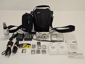 Nikon COOLPIX S4000 12,0 megapixel fotocamera digitale obiettivo argento parti/riparazione errore *LEGGI* - Foto 1 di 20