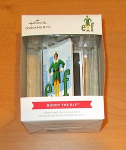 HALLMARK ORNAMENT - ELF - BUDDY THE ELF - WILL FERRELL - VHS TAPE - Picture 1 of 4