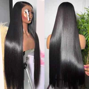 Pelucas de cierre 250% 5x5 brasileñas piel de fusión completa cabello humano HD encaje peluca frontal - Imagen 1 de 17