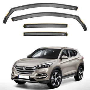 ISPEED Wind Deflectors for Hyundai Tucson MK3 2015-2020 4pc Set Accessories - Picture 1 of 9