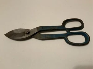 Vintage Metall Blechschere 10" massiver Stahl gesenkgeschmiedet - Bild 1 von 6
