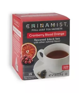 Té negro con sabor a niebla china, naranja sangre arándano, caja de 15 cuentas - Imagen 1 de 3